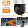 4K 8MP Auto Tracking PTZ PoE IP Camera with Optical 25x Motorized 5mm125mm Lens,Human Vehicle Detection,AI Face Detection, 328ft IR Night Vision,Two-Way Talk,Perimeter Protection,SMD 4.0 Quick view 3