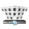 ZOSI 16Channel 4K PoE Home Security Camera System Outdoor Indoor with 4TB HDD,16pcs 4K PoE IP Cameras,Person Vehicle Detection,100ft Night Vision,2-Way Audio,16CH 4K NVR Recorder for 24/7 Recording view 1