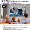 Akia Screens ALR Projector Screen 123 inch 16:9 4K Short Throw or UST Projection, Anti Scratch, Ceiling Ambient Light Rejecting Screen, Edge Free Fixed Frame Movie Screen Indoor AK-NB123H-CLR2 view 3