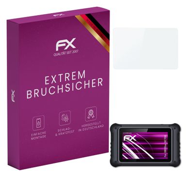 atFoliX Plastic Glass Protective Film compatible with OBDStar DC706, 9H Hybrid-Glass FX Screen Protector