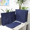 3Pcs Computer Dust Cover Set Monitor + Keyboard+ Computer Host PC Dust Proof Computer Covers Case Computer Dust Cover for Desktop PC CPU Tower Protector (27'' Monitor Set Blue) view 2