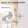 Aokicase For Amazon Echo Dot 4 / Echo Dot 5 Holder Desktop Stand Holder Accessories, No Screws Required, Speaker Accessories Rack (Amazon Echo Dot 4 / Echo Dot 5, White) PT183 view 3