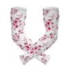 Dussdil Spring Cherry Blooming Branches Gardening Arm Sleeves Pink Sakura Floral Farm UV Sun Protection Cooling Arm Sleeves for Garden Farm Women Men with Thumb Hole view 2