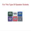 6 Pieces Speaker Cables Wires Cords Red Gray with Connector Compatible with Samsung Home Cinema Theater view 2