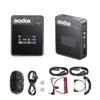 GODOX MoveLink II M1 Wireless Microphone System with 1x Omnidirectional Lavalier Transmitter Microphones,2.4GHz Transmission 100m Operation Range view 1
