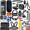 Insta360 X4 8K 360 Waterproof Action Camera, 8K 360, Stabilization Bundle with SanDisk Extreme 128GB Memory, High Speed Card Reader + 50 Piece Accessory Kit view 1