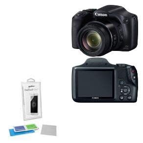 BoxWave Screen Protector Compatible with Canon Powershot SX520HS - ClearTouch Glass, 9H Tempered Glass Screen Protection