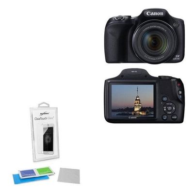 BoxWave Screen Protector Compatible with Canon Powershot SX530 - ClearTouch Glass, 9H Tempered Glass Screen Protection