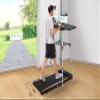 Portable Mobile Standing Laptop Desk - Sit Stand Travel Desk, Height Adjustable 19-49 inches, Rolling Laptop Table Workstation with Wheels, Cup & Phone Holder, Compact Design for Home Office Travel view 2
