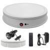New Electric Rotating Turntable, 360 Degree Rotating Display Stand for Photography, Display Clothing, Bag, Shoes, Hat, Jewelry, 3-Color Lighting view 1