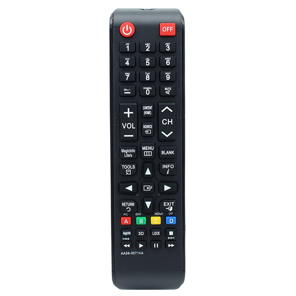 AA59-00714A Remote Control Replacement for Samsung LCD TV F6700 F6800 PS43E490 PS43E491 PS43E495 PS51E491 PS51E495 PS51E490 PS43E490 PS43E491 PS43E495 PS51E491 PS51E495