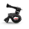 2 Pcs 360 Degree Rotation GoPro Bike Mount Handlebar Mounts Rotation Mounts for Gopro Hero 8 7 6 5 4 SJCAM Camera Accessories(Black) view 3