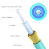 2m OM3 LC LC Fiber Patch Cable, (6ft) Multimode Fiber Fiber Optic Cables, Options 7inch~500ft, Duplex 40G LSZH (5pack),  view 3