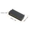 PATIKIL Card Edge Connector Black Socket Straight Connection 24 Pin 2.54mm Pitch for PCB Circuit Board, Game Console, Pack of 2 view 2