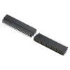 PATIKIL Card Edge Connector Black Socket Straight Connection 44 Pin 2.54mm Pitch for PCB Circuit Board, Game Console, Pack of 2 view 1