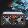 Power Inverter 1500W 3000W 4000W 5000W 6000w DC12 V24V 48V 60V to 220V AC Pure Sine Wave Converter with LED Display,Outdoor Emergency Power Supply,24V-4000W view 3
