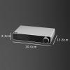 Topping E70 Velvet AK4499EX Decoder XU316 DSD512 PCM768kHz Bluetooth 5.1 LDAC 24Bit/96kHz with Remote Control DAC (20 * 13.8 * 4.4, Silver, 1) view 3