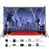 Yeele 15x9ft Red Carpet Backdrops for Photography Award Ceremony Show Night Party Background Flash Movie Night Stage Spotlight VIP Event Background Wallpaper view 3