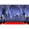 Yeele 15x9ft Red Carpet Backdrops for Photography Award Ceremony Show Night Party Background Flash Movie Night Stage Spotlight VIP Event Background Wallpaper view 4
