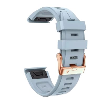 ADAARA Bracelet 20mm Wrist Strap for Garmin Fenix 7S Smart Watch Band Fenix 5S 6S 6S Pro EasyFit Quick Release Belt Wristband (Color : Style Sea Mo Blue, Size : 20mm Fenix 7S)