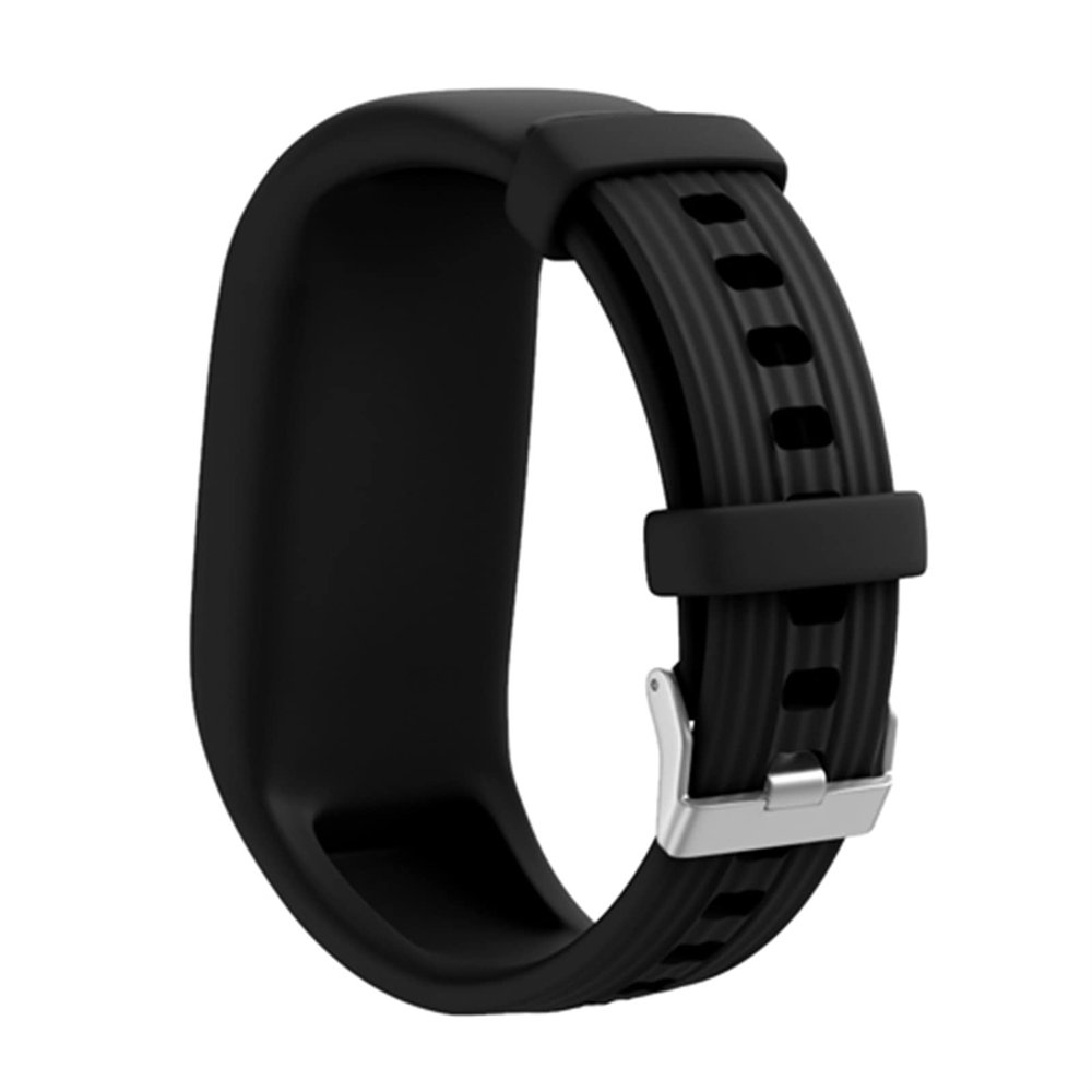 SERDAS Replacement Silicone Watch Band Wrist Strap for Garmin Vivofit 3/Vivofit JR/Vivofit JR 2 Wristband (Color : Preto)
