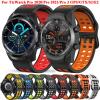GIKOS Silicone Straps Watch Band for TicWatch Pro 3 Ultra/LTE/2021 GPS S2 E2 GTX Replacement Watchbands 20 22mm Bracelet (Color : Grey, Size : TicWatch Pro 3 Ultra) view 2
