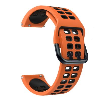 ADAARA Silicone Straps Band for Amazfit GTS3/GTS2 Mini/GTR 42/47mm for Huawei GT/GT2/3 Pro/2e Watch Bracelet for Garmin Venu 2 Plus 20/22mm (Color : Style B, Size : 20mm Universal)