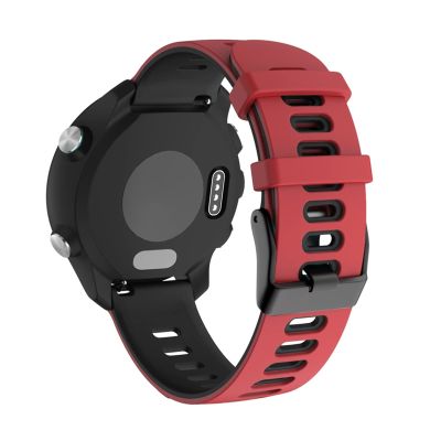 COOVS Silicone Watchband for Garmin Forerunner 245 245M 645 Watch Strap Wristband for Garmin Vivoactive 3 Watchband (Color : 6, Size : Forerunner 645)