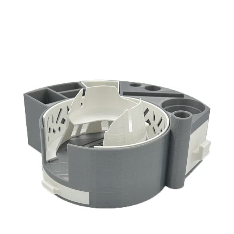 BC Labs Puffco Docking Station Caddy (Silver & White)