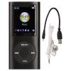 MP3 Player, Portable Lossless Sound Slim MP3 Music Player with Earphone, 1.8 Inch LCD Screen Digital Music Player, Memory Card Not Included(Black) view 1