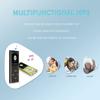 MP3 Player, Portable Lossless Sound Slim MP3 Music Player with Earphone, 1.8 Inch LCD Screen Digital Music Player, Memory Card Not Included(Black) view 4