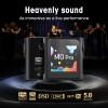 SHANLING M0 Pro MP3 Player 2in1 Headphone DAC Amp Bluetooth App Control, 1.7 * 1.7inch Mini Digital Audio Player HD Touch Screen, Support to 2TB, USB Type-C 3.5mm Jacks,Volume Konb view 3
