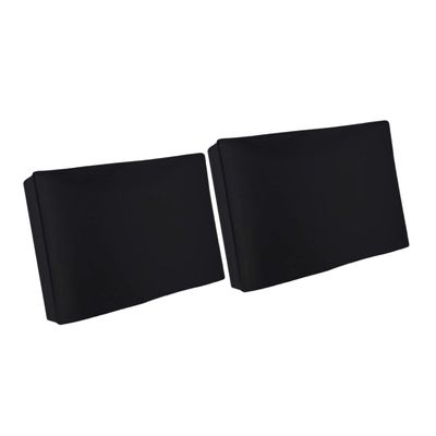 Mobestech 2pcs Monitor Dust Cover Oxford Cloth Screen Protector Sleeve for Laptop and Tv Washable Fits Flat Curved Screens