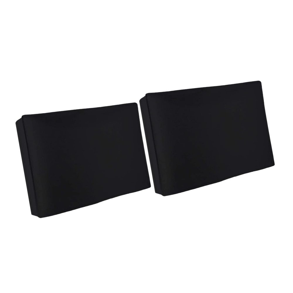 Mobestech 2pcs Monitor Dust Cover Oxford Cloth Screen Protector Sleeve for Laptop and Tv Washable Fits Flat Curved Screens