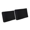 Mobestech 2pcs Monitor Dust Cover Oxford Cloth Screen Protector Sleeve for Laptop and Tv Washable Fits Flat Curved Screens view 1