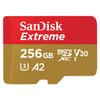 SanDisk Extreme 256GB UHS-I U3 microSDXC Memory Card with SD Adapter view 4