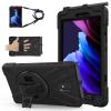 AdirMi Case for Samsung Galaxy Tab Active 3 8" 2020 (Model: SM-T570/T575/T577), Military Grade Shockproof Case with 360 Rotate Hand Strap/Stand & Shoulder Strap,Black view 1
