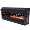 750w/1500 W/2000 W/2500 W/3000 W Peak 1500W/3000 W/4000 W/5000 W/6000 W Pure Sine Wave Power Inverter DC 12V to 240V AC Car Vehicle with LCD Display,Dual AC outlets,60V-1500W view 1