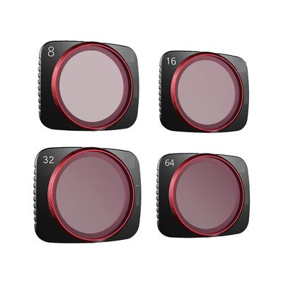 ABZEKH Drone Accessories for PGYTECH Lens Filters Set for DJI Mavic Air 2S ND4 8 16 32 64 for VND for CPL for NDPL Filter Kit for DJI Air 2S Accessories (Color : NDPL Sets)