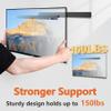 Fulifix Drywall No Stud TV Wall Mount, Studless TV Wall Mount for 32-75 Inch TVs up to 150 lbs, Max VESA 600x400mm Easy Install No Drill Drywall TVs Bracket with Bubble Level, Include All Hardware view 3