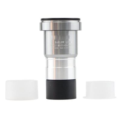 JUIYU Telescope Accessory Set Astronomical Telescope Accessories 1.25 Inch Mirror 2X Multiplier Lens Telescope Camera