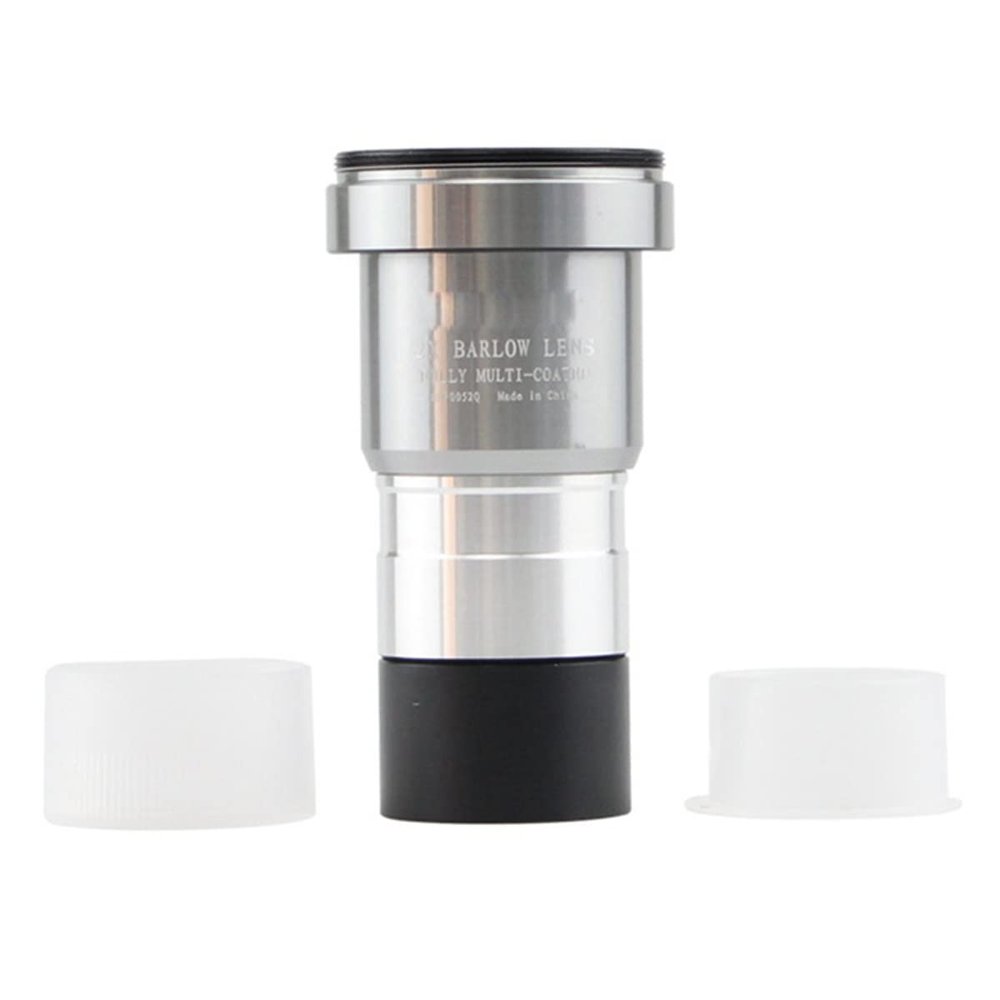 JUIYU Telescope Accessory Set Astronomical Telescope Accessories 1.25 Inch Mirror 2X Multiplier Lens Telescope Camera