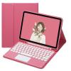 AnMengXinLing Keyboard Case for iPad mini 7 (A17 Pro)/Mini 6-Touchpad Detachable Keyboard with Pencil Holder -Slim Leather Folio Smart Cover for iPad mini 7th/Mini 6th Generation 8.3inch, (New Pink) view 1