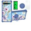 jioeuinly Case for TCL 10 Pro Case Compatible with TCL 10 Pro Phone Case Cover [with Tempered Glass Screen Protector][Hard PC + Soft Silicone][Ring Support] [Gold Glitter+Luminous] JSL-SZH view 1