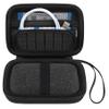 Canboc Hard Case for HP Sprocket 2x3 Portable Instant Photo Printer, Zipper Mesh Pocket fits Photo Paper and Cable, Black view 1