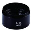 RADHAX Microscope Kit Microscope Auxiliary Objectives 0.5X WD165mm, 1.5X, 2X Stereo Microscope Objective Ballow Lens Microscope Lens Adapters (Color : 1.5X, Size : Other) view 1