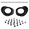 A & UTV PRO Front Kick Pods Under Dash Mount Enclosure for 2016-2024 Polaris General 1000 EPS Accessories, UTV 6.5" inch Speaker Panels, 2PCS view 3