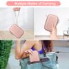 Canboc Hard Case for HP Sprocket 2x3 Portable Instant Photo Printer, Zipper Mesh Pocket fits Photo Paper and Cable, Rose Gold view 3