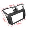 10.1 inch Car Radio Fascia Panel for Nissan SYLPHY 2016-2018 Stereo Dash Frame view 3