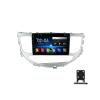 ZEARLY Double Din Car Stereo Audio 9 Inch Touchscreen in-Dash GPS Navigation Android Head Unit for Hyundai Rohens Genesis 2008-2013 Support Steering Wheel Control/Carplay/USB,M150s view 1